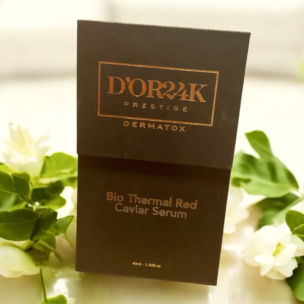 D’OR24K PRESTIGE DERMATOX BIO THERMAL RED CAVIAR SERUM 1.35 fl oz